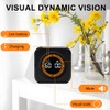 Visual Rotating Timer with 5, 10, 25 50 Minutes Preset,