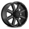 Ultra Wheel 195SB Crusher Satin Black Wheel (15x8"/5x4.5mm, -19 mm