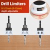 Preciva Countersink Drill Bit Set for Wood, 7 PCS Counter