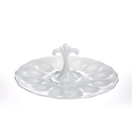 Mosser Anna Milk Egg Plate
