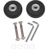 Moovul 50mm Luggage Suitcase Replacement Wheels Axles Deluxe Repair OD