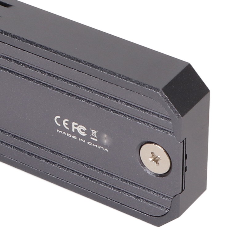 M.2 NVME SSD Enclosure USB 3.1 10Gbps Supports 2TB Plug