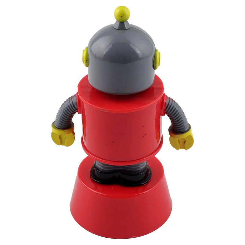 Freak Scene Dashboard Wobble Figure Robot Red Grey Solar Bot