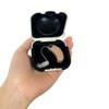 Phirunty Hearing Aid Case Hard Small Splashproof 2.16"*2.04"*0.39" Cushioned Interior