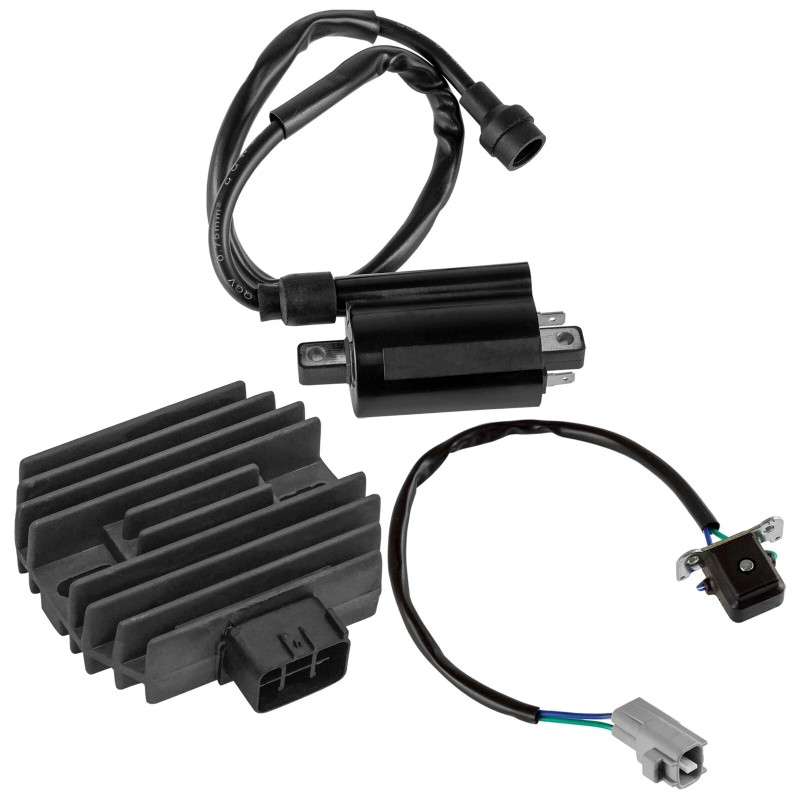 For Kawasaki Regulator w/ Stator Pickup Ignition Coil for Kawasaki