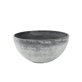 TS Planter Basket Cera Nova Mix Frost Resistant and Lightweight, betonfarben