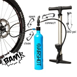 Airshot Tubeless Tire Inflator 1.15l