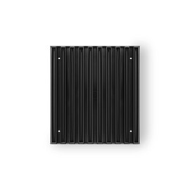 Koss Record Wall Rack, Vinyl Holder for Storage and Display, Expandable and Configurable to Fit Your Space, Black