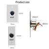 IR Infrared Sensor No Touch Exit Button Door Switch,NO&NC Stainless