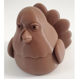 3D Printed Turkey with Boots.