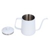 Coffee Kettle Stainless Steel Mini Portable White Thin Mouth Pour