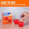 Terro Fruit Fly Traps for Indoors (4 Pack) + 180