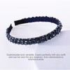 Women's Crystal Beaded Headband Hair Accessories Elegant Rhinestone Hair Band