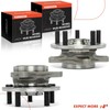 A-Premium 2 x Front Wheel Bearing and Hub Assembly with