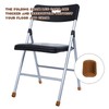 Jetec 144 Pieces 7/8 Inch Folding Chair Leg Caps Heavy