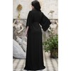 KOH KOH Plus Size Womens Long V-Neck Half Batwing Dolman