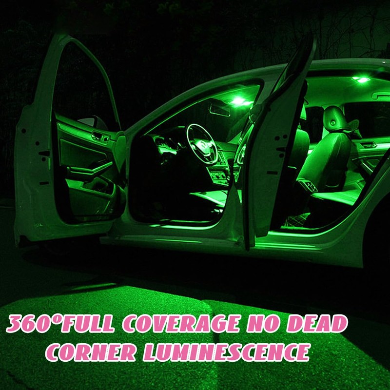 Ohleats 10PCS Car Interior LED Light Bulb, T10 5050 LED