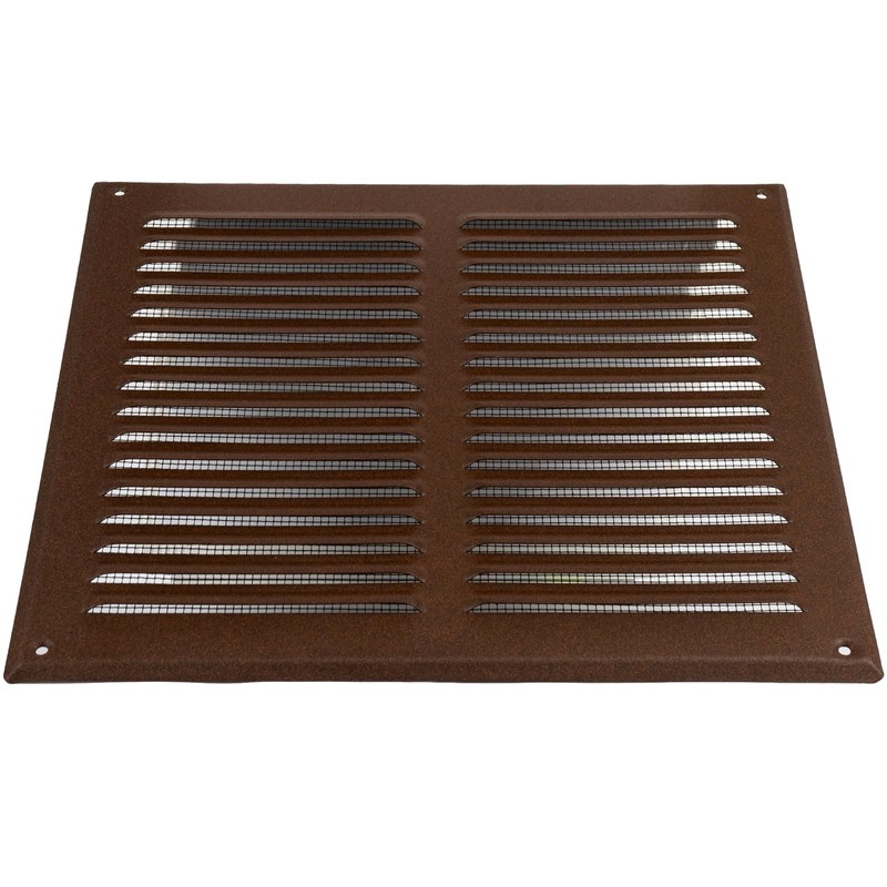HVAC OV 10" x 10" Inch Brown Stainless Steel Square