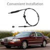 Automatic Shift Control Cable Compatible with Ford Crown Victoria Lincoln