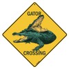 Gator Crossing Sign