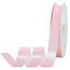 TONIFUL 7/8 Inch x 100yds Pink Satin Ribbon Thin Solid