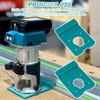 Aulpq Guide Rail Adapter for Makita Router XTR01Z,RT0700C&RT0701C, Track Saw