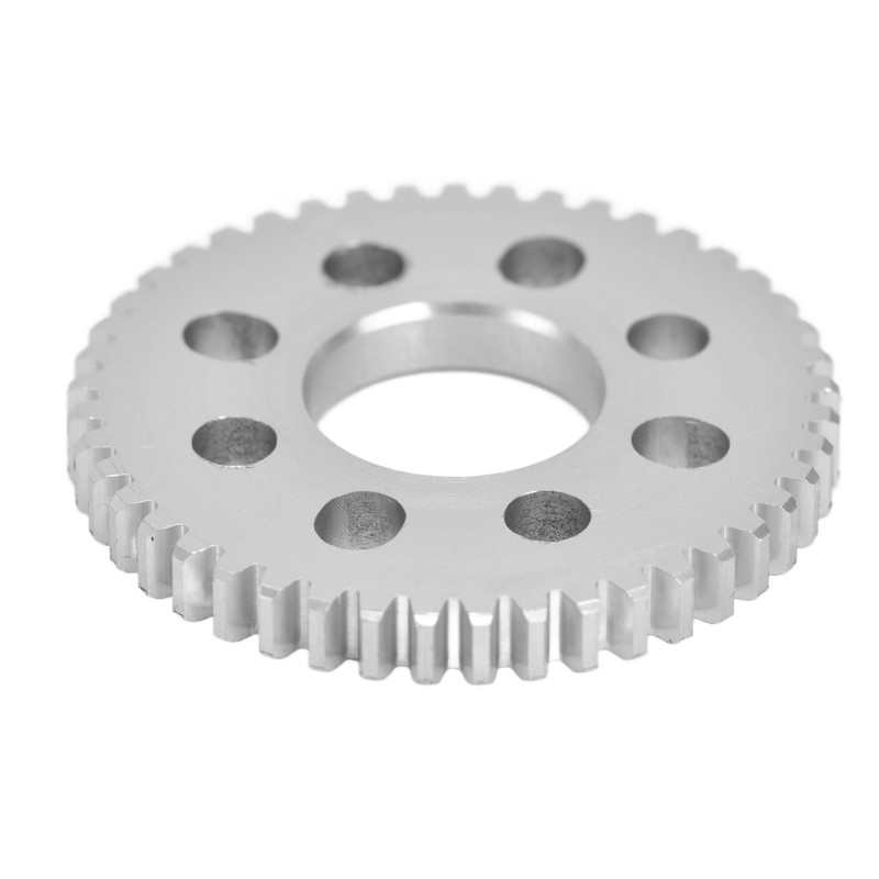 3Pcs Spur Gear 8 Holes Aluminium 4mm Thickness 14mm Centre