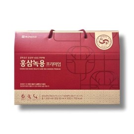 종근당건강 홍삼녹용 프리미엄 50ml 30포 1박스 /wb Jonggeundang Health Red Ginseng Deer Antler Premium 50ml 30 Pouches 1 Box