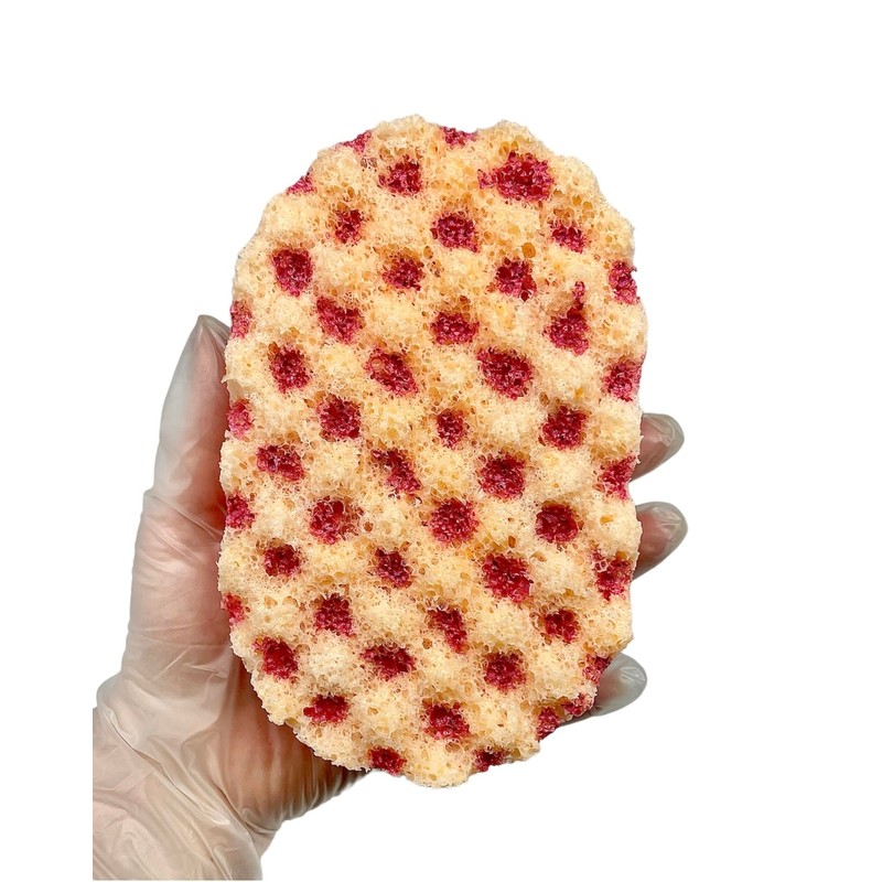 Mango Blossom Exfoliating Soap Filled Sponge | Exfoliating Body Wash