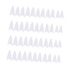 FOMIYES Strong Nail Tips Pcs Plastic Tips Long Artificial Fingernails