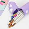 Meleager Kawaii Pencil Case for Girls Boys, purple, pencil case