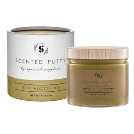 Special Supplies Scented Therapy Putty Dough - Natural Aromatherapy and Meditation Relaxation Gifts for Women, Kids and Adults - Non-Stick: Scent- Deep Woodsy Mix (4.5 oz)