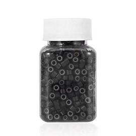 Silicone Lined Micro Ring Links (Dark Brown #3)