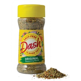 Dash Salt-Free Seasoning Blend, Original, 2.5 Ounce (Pack of 12)
