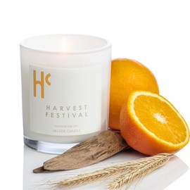 Hillside Candle Harvest Festival Scented Candles, Single Wick Soy Candles, Luxury Candles, Scented Candles for Home, Fall Candles (9 oz)