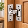90° Stainless Steel Door Latch for Right-Angle Locking – Flip