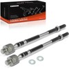 A-Premium 2 x Front Inner Tie Rod Ends, Compatible with