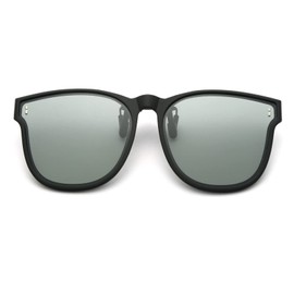 Long Keeper Polarised Sunglasses Clip for Glasses Wearers - Sunglasses for Clip-on Polarised Sunglasses Attachment Glasses Women Men, Photochromic