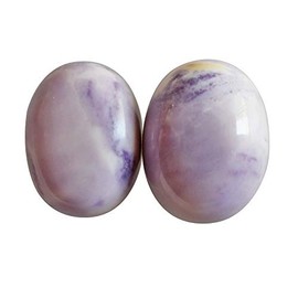 Ravishing Impressions Natural Tiffany Jasper Pair Oval Shape Cabochon 19 CTW Size 15x11x6 mm Earrings Jewelry Making Gemstone Reiki Easter Jewelry