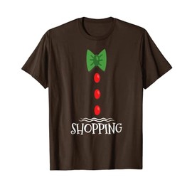 Shopping Gingerbread Costume Family Matching Funny Christmas T-Shirt