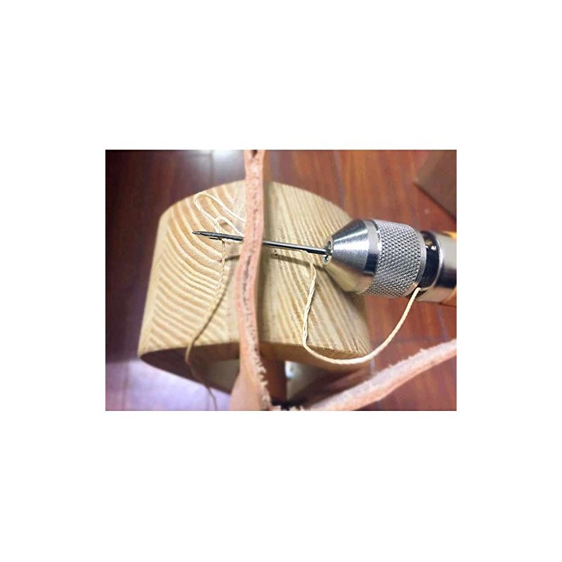 Wishlink Leather Sewing Kit Needle and Waxed Thread Leather Sail