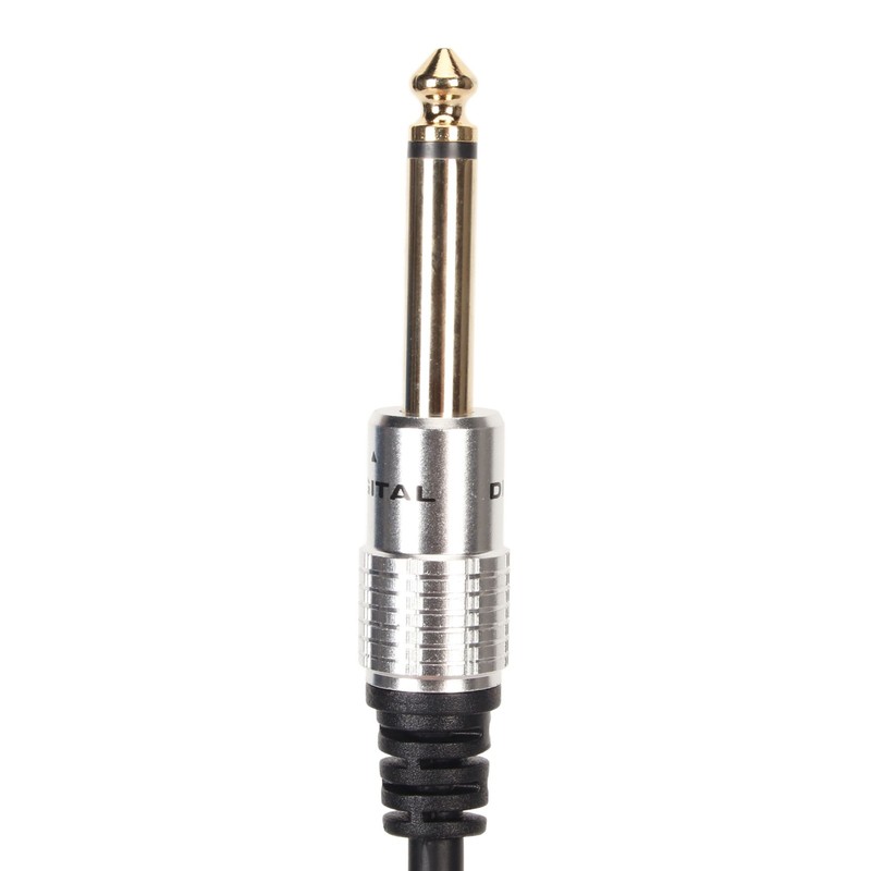 1/4 Inch Stereo Splitter Y Cable Aluminum Alloy Shell 6.35mm