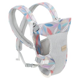 Ocanoiy Baby Wraps Carrier, Ergonomic Baby Carrier Newborn to Toddler, Cozy Baby Front and Back Carrier for 7-45lbs (Leaf)
