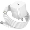 AirPods Earbuds Charging Cable, 20W USB C to USB lightning