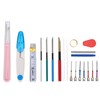 Professional Punch Needle Knitting Embroidery Pen Set for Sewing Felting