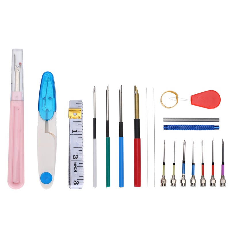Professional Punch Needle Knitting Embroidery Pen Set for Sewing Felting