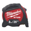 Milwaukee 8m/26ft. Stud Tape Measure