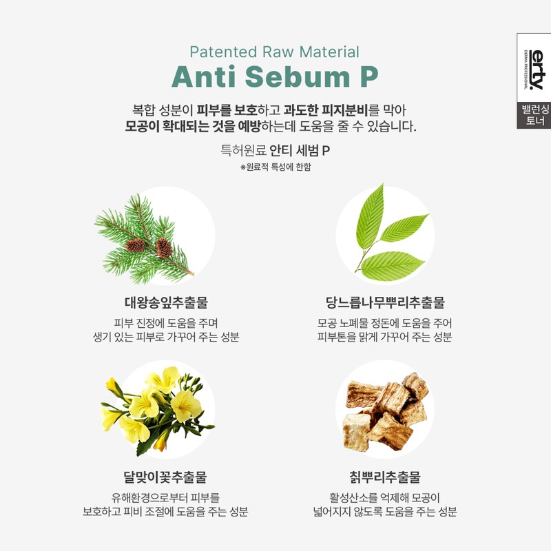 Erti 13 Purifying Toner Skin 480ml / 에르띠 13 퓨리파잉