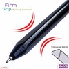 CLARO Trion SRT Retractable Ballpoint Pens, BLACK, Fine Point (0.7mm),