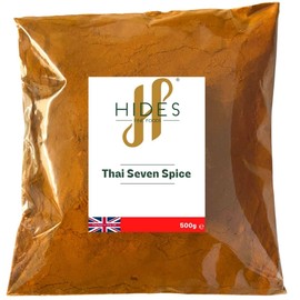 Hides Fine Foods - Thai Seven Spice 500g - GMO Free - Suitable for Vegetarians - Southeastern Asia Spice Blend - Thai Cooking - Curry - Takeaway - Fakeaway